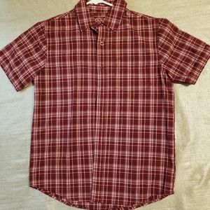Boy's Youth Medium Plaid Shirt